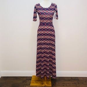 NWT Women’s Lularoe Ana Dress XS Multicolor
